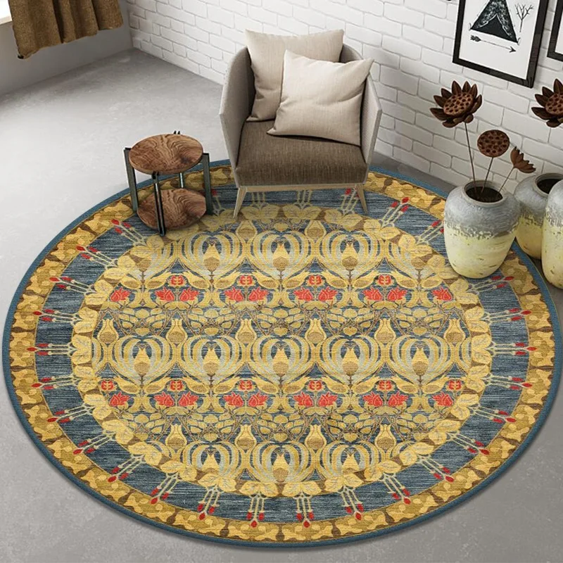

Classical European Persian Rugs Printed Carpets For Home Living Room Large Carpet Bedroom Parlor Coffee Table Thickened Rug Mat