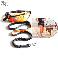 pet pocket running two piece traction rope leash explosion type traction harnes dog cat running jogging perfect walking training