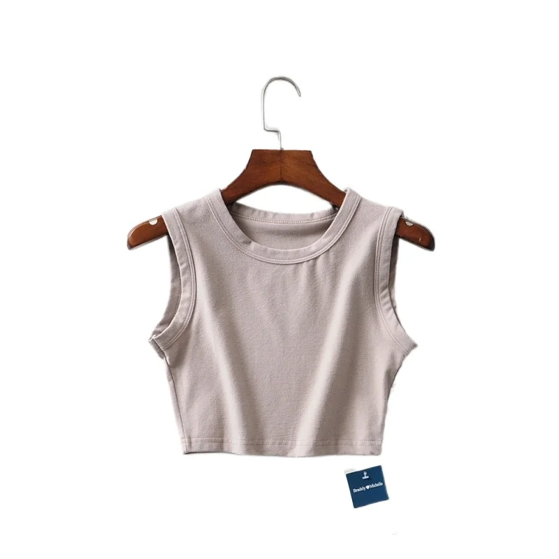 

2021 Summer vintage white crop tops women biker black punk sexy tank top korean streetwear cropped sleeveless top feminino