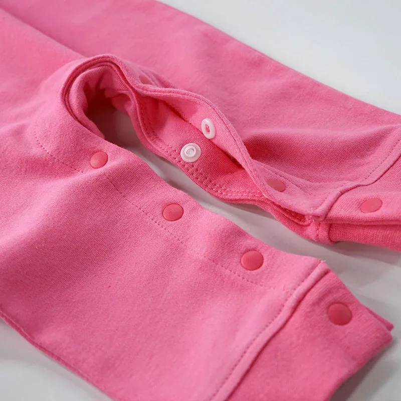 

3-24M Spring and Autumn Baby Boys and Girls Pure Cotton Soft One-piece Romper Newborn Cute Cartoon Long Sleeve Hedging Bodysuit