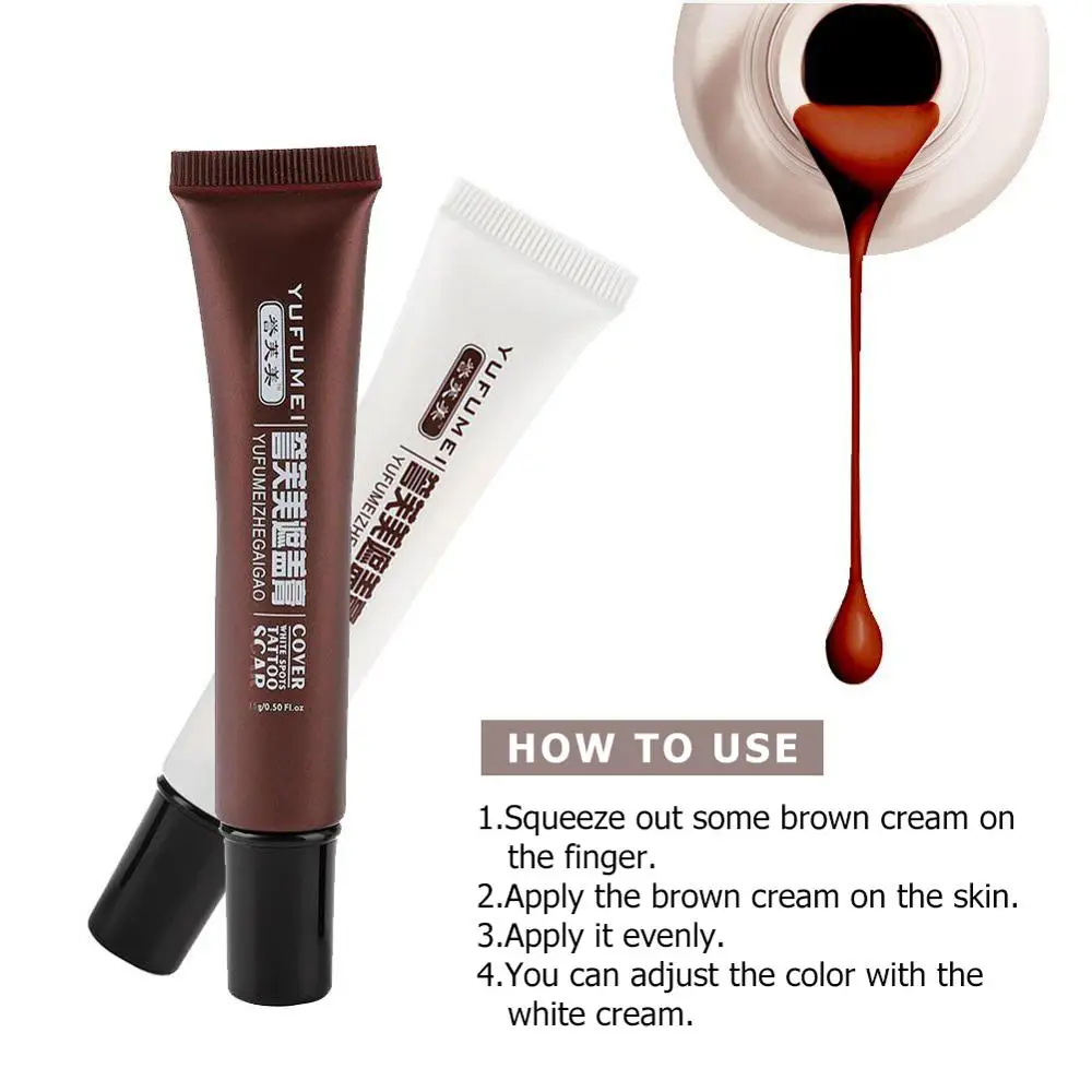 Консилер крем для макияжа водостойкая производительность полное покрытие тату