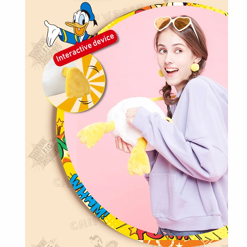 Disney женская сумка через плечо Портативная сумка-мессенджер милая с рисунком