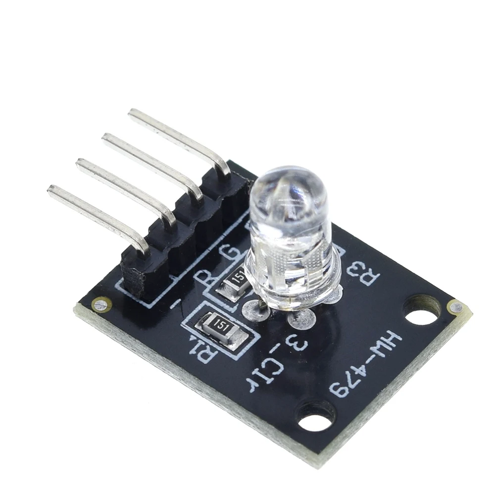 Умная электроника FZ0455 4pin кейс KY-016 три Цвет s 3 цвета RGB LED Сенсор модуль для Arduino DIY