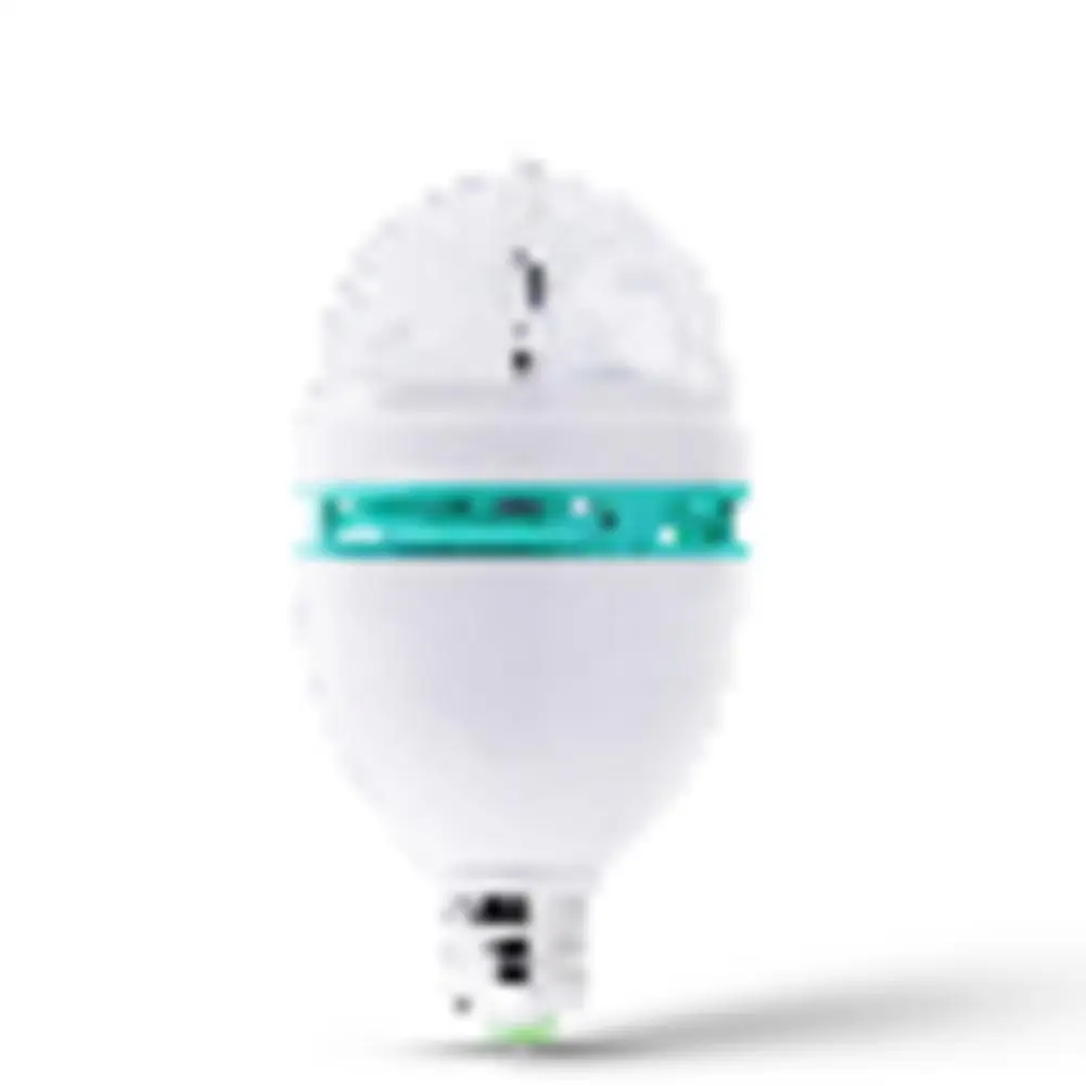 

3W RGB E27 Colorful Automatic Rotating Bulb