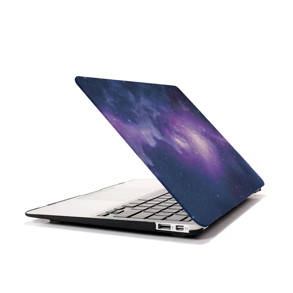 Чехол RyGou для MacBook Air 13 пластиковые чехлы с рисунком Galaxy подходящие Mac Book 11 A1932 A1370