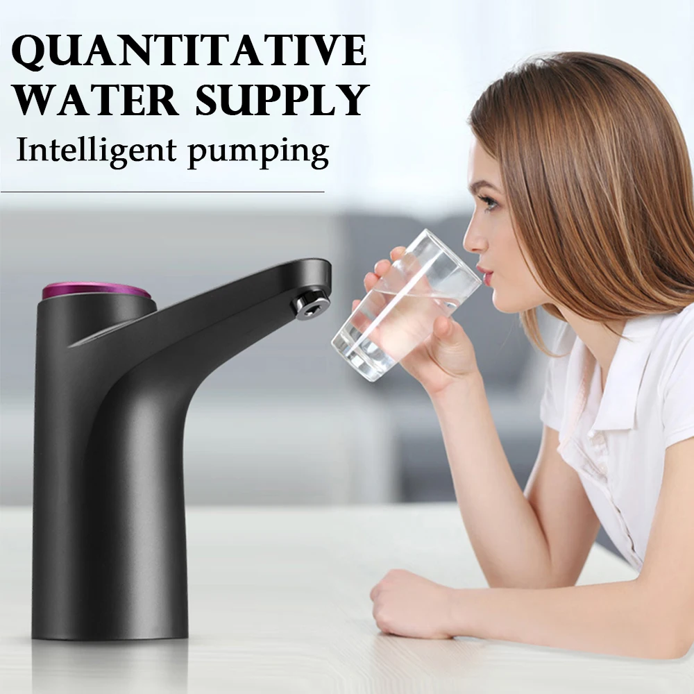 

High Quality Portable Automatic Electric Water Dispenser Gallon Drinking Bottle Switch Smart Water Pump Treatment Appliances