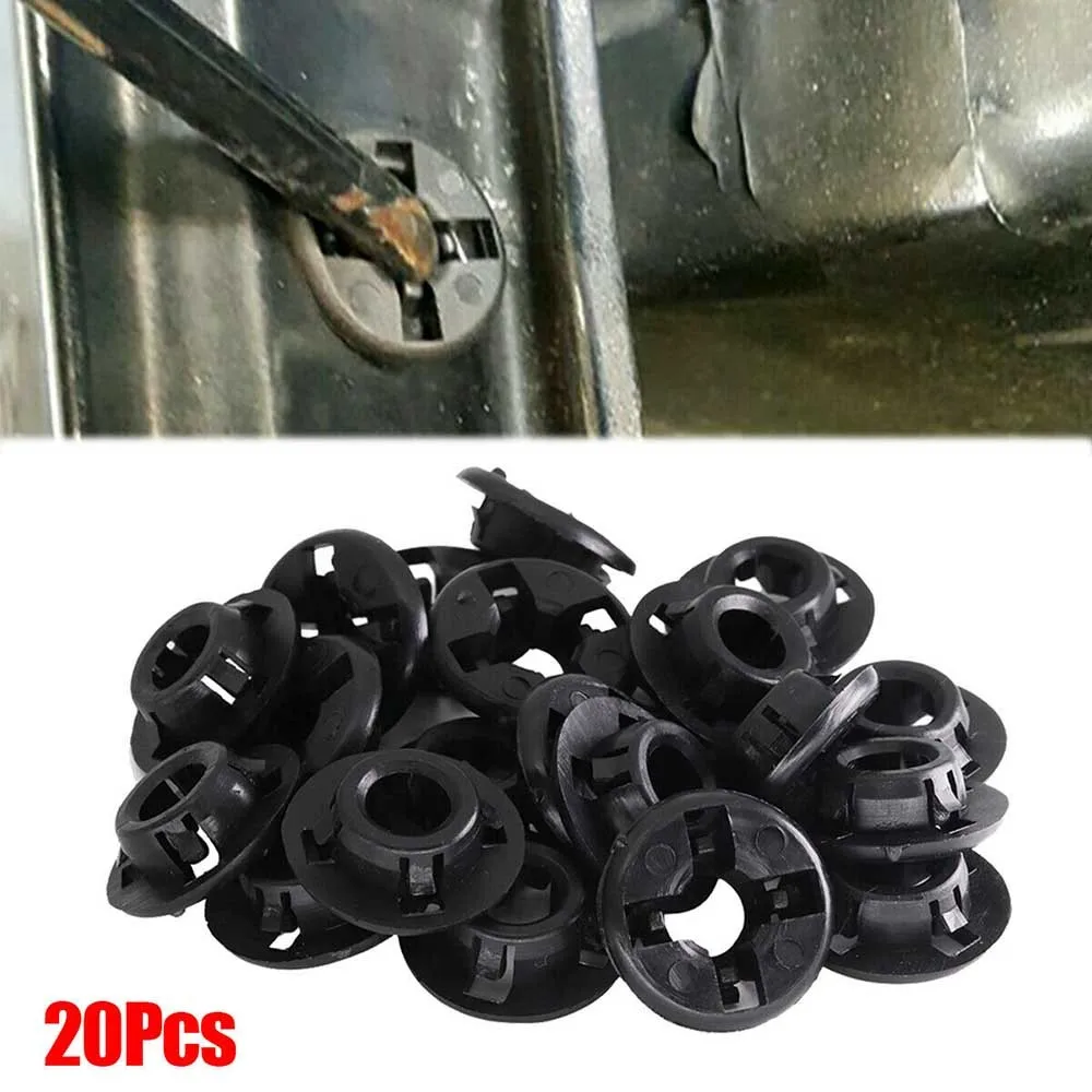

20Pcs Prop Rod Grommet 9048015034 Black For Toyota Corolla Matrix Tacoma