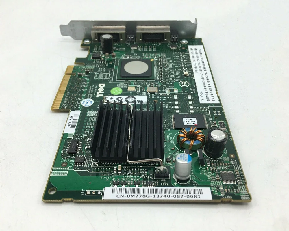 Вытянутый M778G FD467 PERC 5/E PCIe HBA SAS двухканальный Raid-контроллер для MD3000 | Компьютеры и