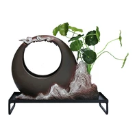 chinese creative water fountain humidifier lucky feng shui living room office home craft decoration gifts desk decoration