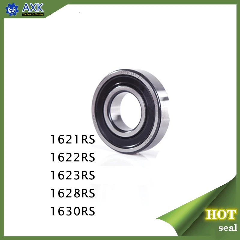 1621 2RS 1622RS 1623RS 1628RS 1630RS ABEC 1 (10 шт.) 1/2 дюйма x1 3/8 x7/16 дюймов дюймовые шариковые