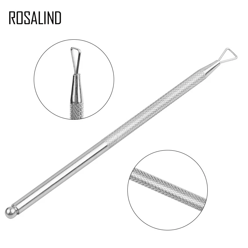 

Stainless steel manicure shop manicure, nail armour steel nail repair tool, nail polish remover.
