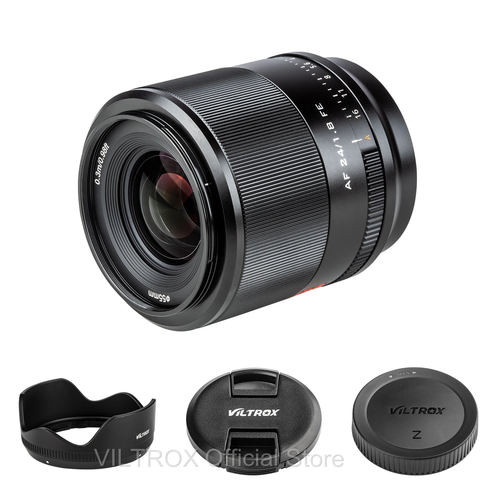 Viltrox lente 23 33 56 мм F1.4 STM Автофокус фиксированная Большая диафрагма объектив 24 F1.8