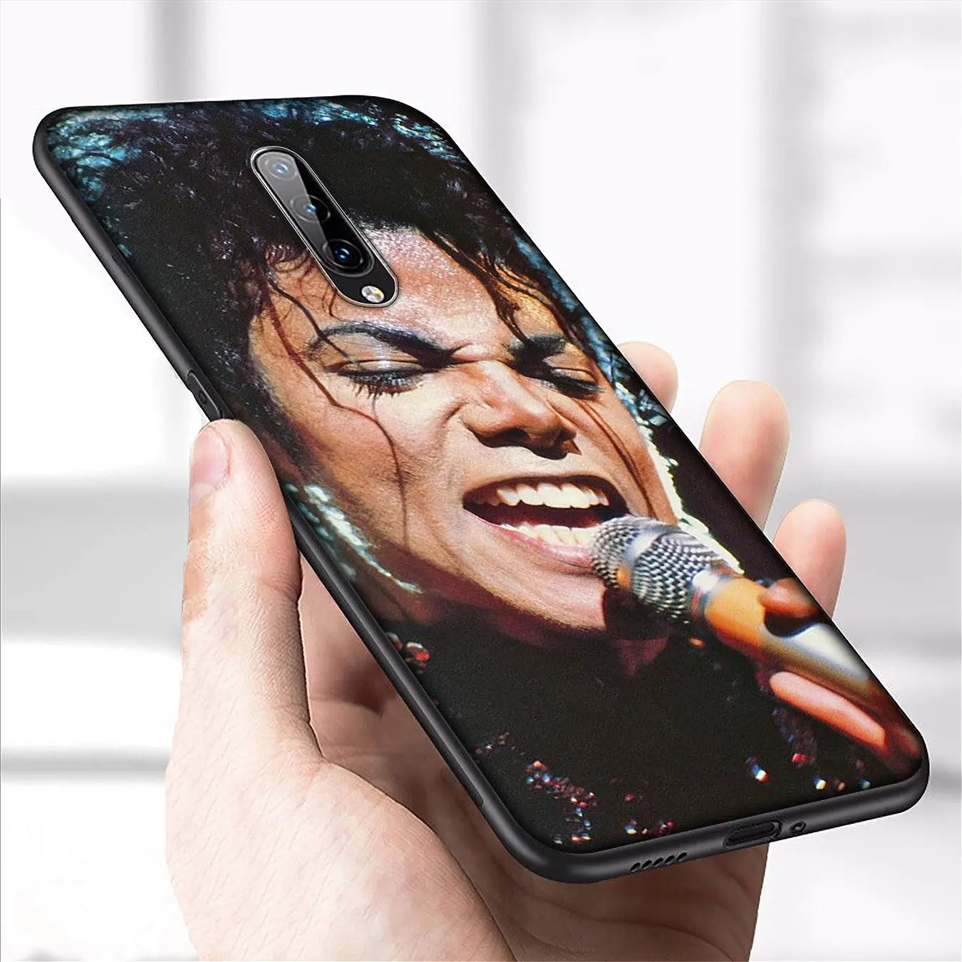 Мягкий силиконовый чехол для телефона Michael Jackson Oneplus 7T 7 Pro 6 6T 5T One Plus черный из ТПУ |