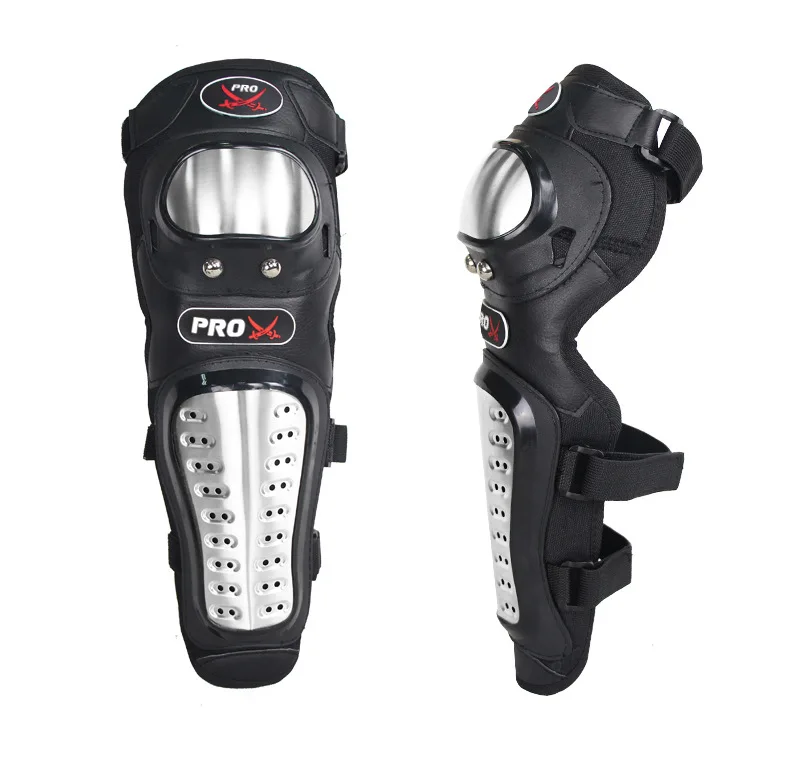 Мотоцикл защитная накладка Нержавеющая сталь налокотник наколенники для