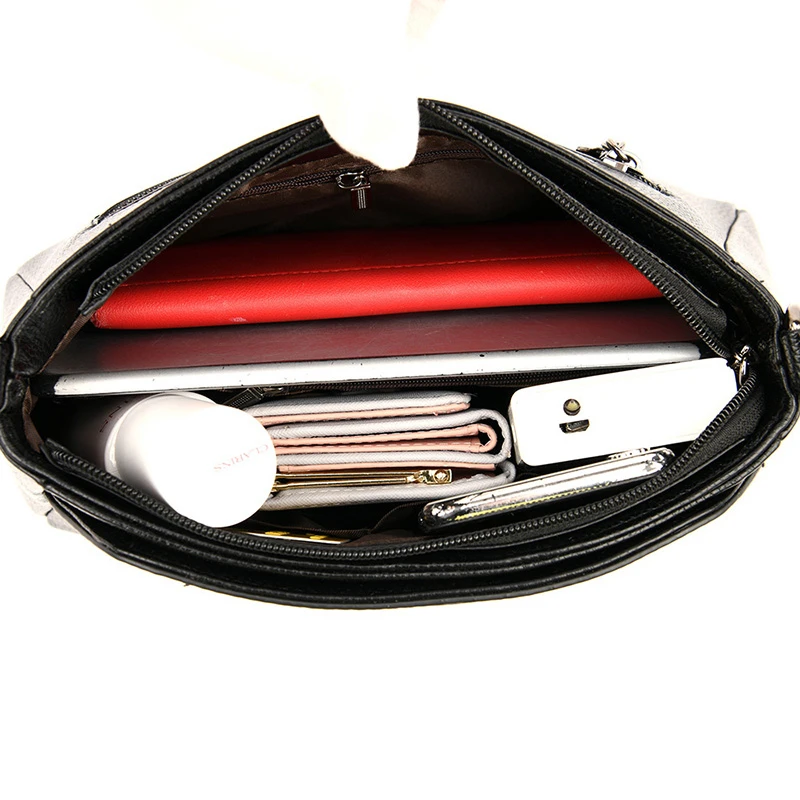 

Small Casual Crossbody Bags for Women 2020 Solid Color Soft Purses and Handbags Luxury Designer Famous Brand Shoulder Bags Sac