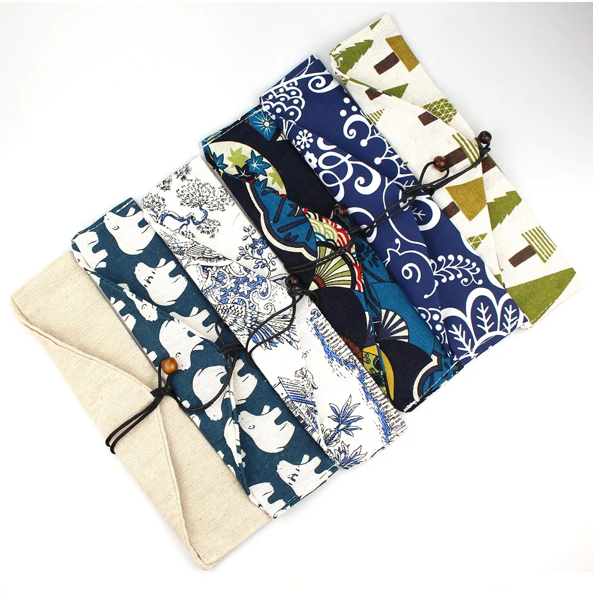 50 шт. разноцветные портативные сумки для столовой посуды|Соломинки питья| |