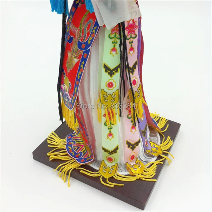 Китайская традиционная шелковая фигурка ручной работы коллекционная китайская