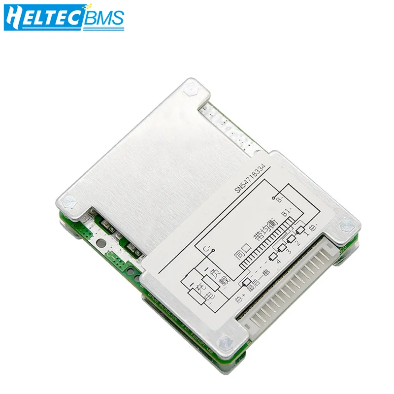 48 в 60 BMS 16S 15A 20A 25A 30A Lipo/Lifepo4 Защитная плата аккумулятора для электровелосипеда и