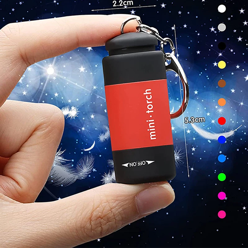 1 шт. водонепроницаемый мини-фонафонарь с USB-зарядкой | Спорт и развлечения