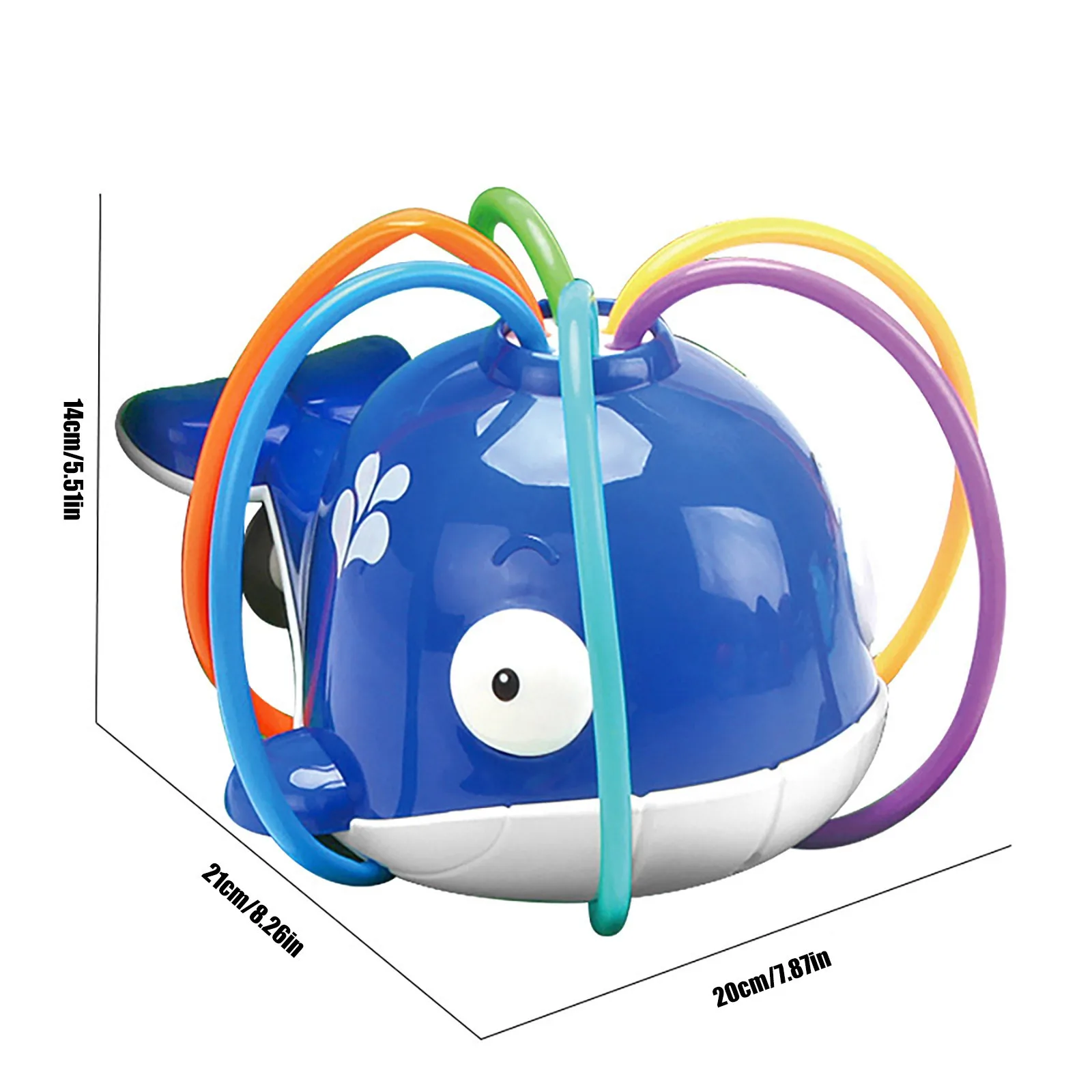 

Cartoon Splash Whales Water Toy Sprinkler Lawn Sprinkler Kids Summer Garden Outdoor Jouet D'arrosage De Baleine De Jardin