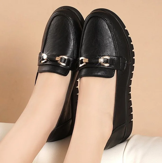 

Туфли женские ручной работы, дышащие удобные лоферы, мягкая кожа, плоская подошва, весна-осень