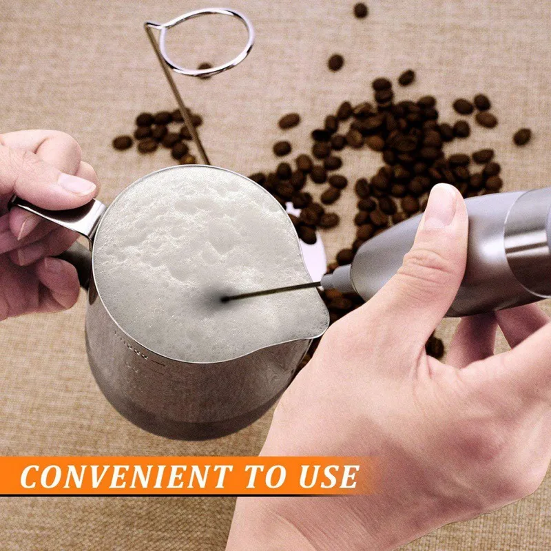 Гаджет с батарейным питанием молочный ручной миксер взбиватель подставка для