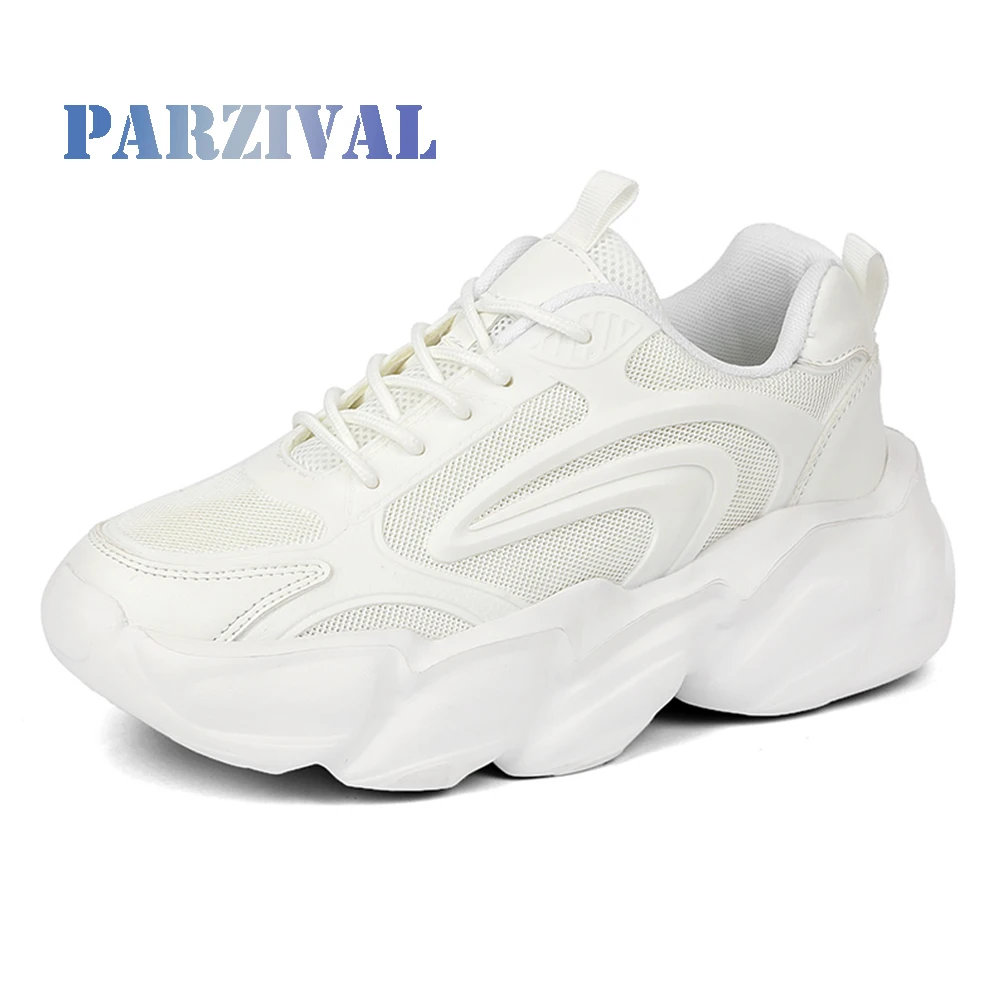 

PARZIVAL Vulcanized Shoes Casual Sneakers Men Shoes Chunky Sneakers Women's Platform Sneakers Men Fashion Zapatos Hombre