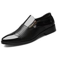 mens dress shoes fashion elegant formal wedding shoes men slip on office oxford shoes for men black 2021
