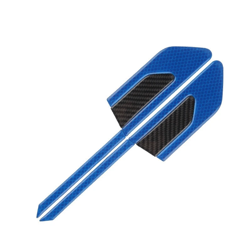 2 шт./компл. автомобильные отражающие наклейки безопасности Предупреждение ленты