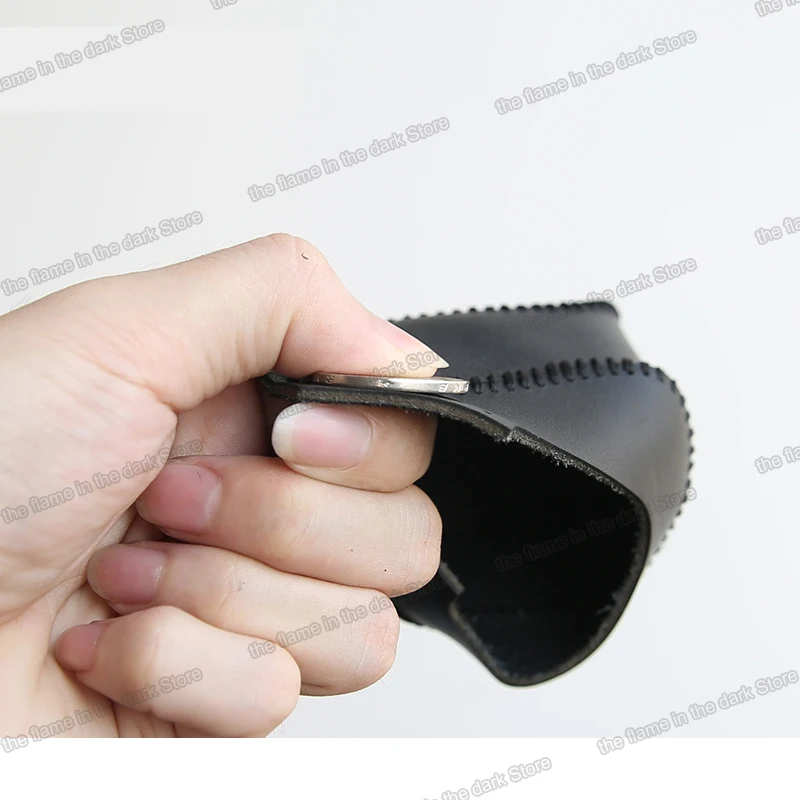 Кожаный чехол для автомобильного снаряжения рукоятка рычага переключения