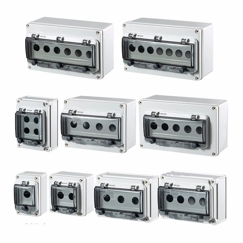 Водонепроницаемый кнопочный переключатель пластиковая Водонепроницаемая