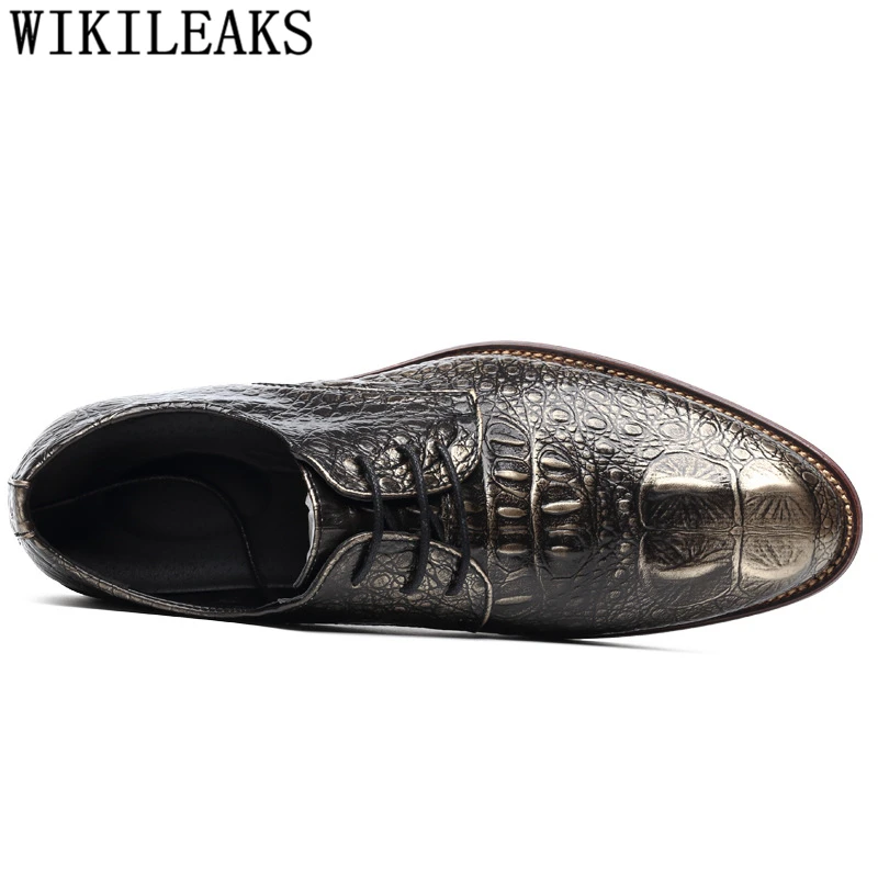 В итальянском стиле для мужчин Обувь в деловом Туфли с острым носком Мужские