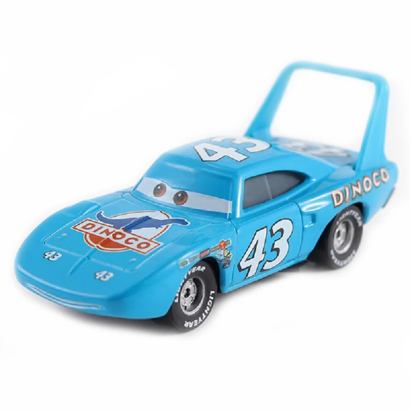 Disney Pixar Cars 3 2 No.43 гоночная команда король металл литья под давлением игрушечный