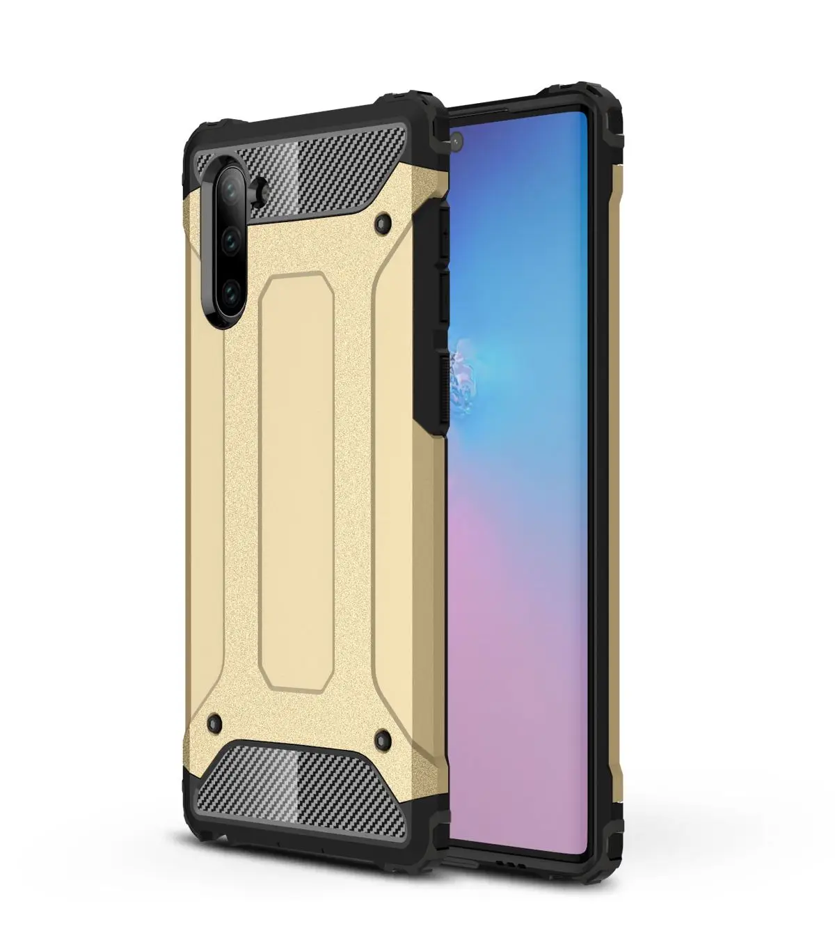 

Anti-fall Rugged Armor Phone Case For Samsung Galaxy Note 8 9 10 S10E S8 S9 S10 Lite 2020 Plus 5G A5 A6 A7 A8 2018 PC Back Cover