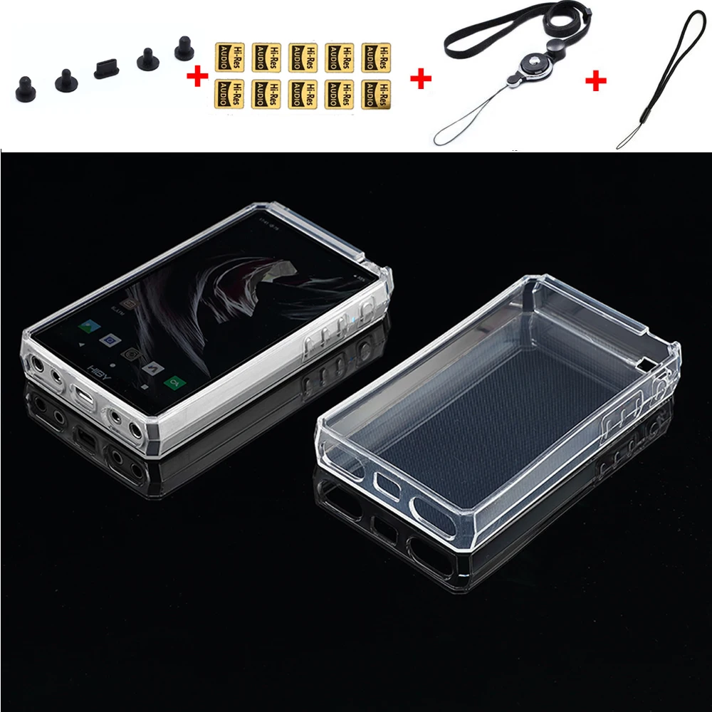 Soft Crystal Clear TPU Protective Case Cover for Hiby New R6 2020 / RS6 Shell Skin | Электроника