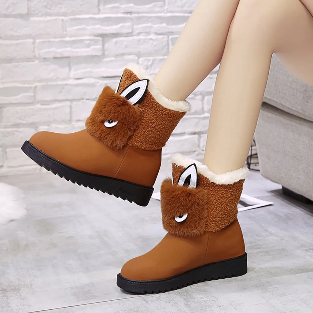 Женские зимние ботинки на массивном каблуке женские модные теплые полусапоги