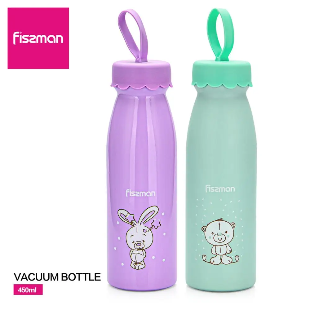 FISSMAN 450 мл с двойными стенками Нержавеющая сталь вакуумный термос бутылка для Для