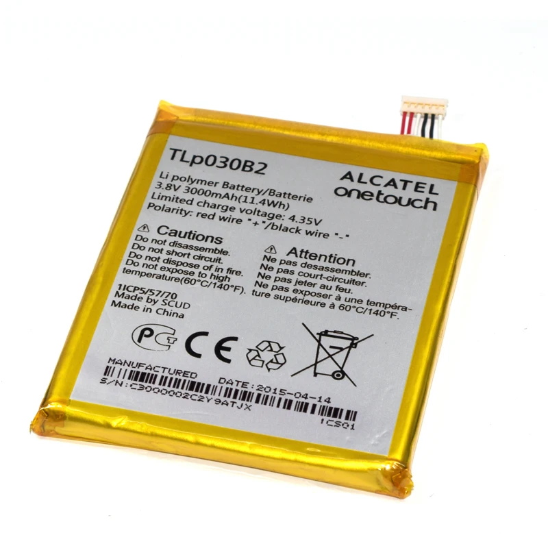 3000 мАч TLP030B2 TLP030B1 Сменный аккумулятор для Alcatel One Touch Flash 2 7049D/Pop S7 7045 7045y 7045A мобильного телефона