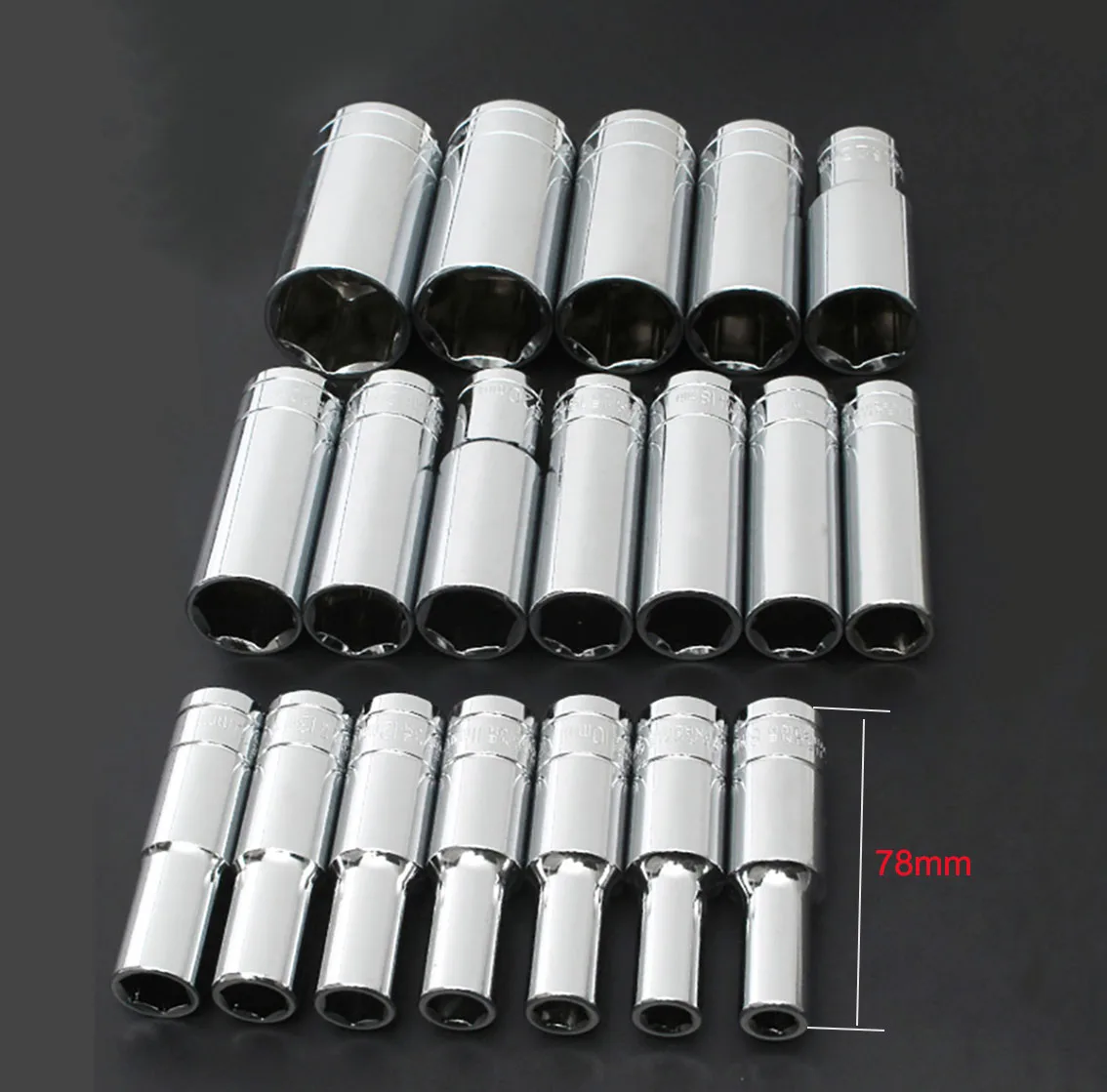 1 шт. длина 78 мм шестигранный торцевой ключ метрический 1/2 &quot(12 5 мм) интерфейсные