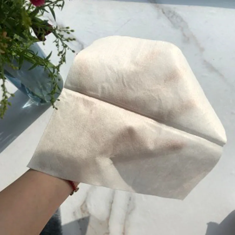 Новые хлопчатобумажные ткани 245 г детская ткань для лица большой мешок 100 штук