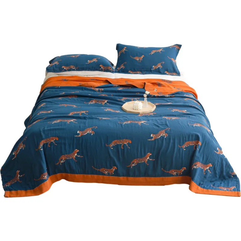 

Summer Quilt 2021 new men's and women's towels are used for adult office nap air-conditioned soft and comfortable quilt