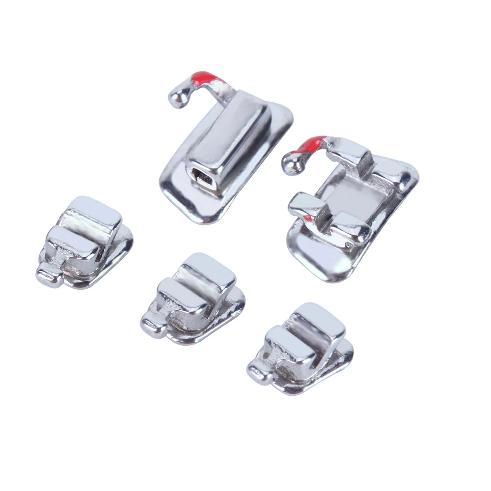 28 шт./компл. зубные языковые ортодонтические скобы с зубной трубкой AZDENT |