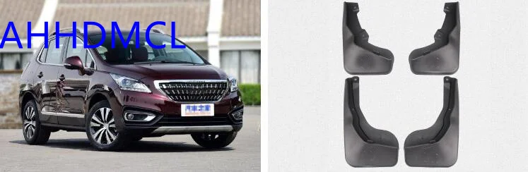 Брызговики для Peugeot 3008 2013 2014 2016 2017 2018 2019|car mudguards|mudguard fendermudguards for cars |