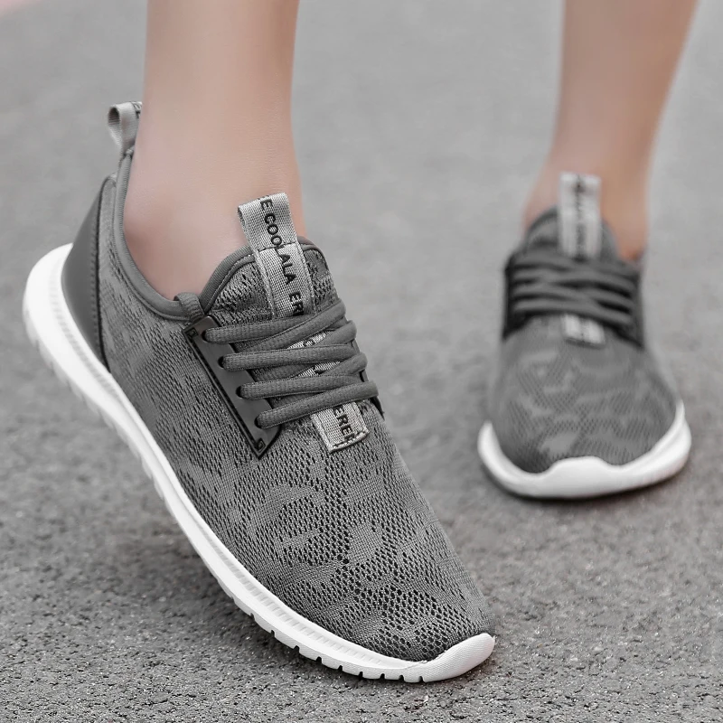 

Running Shoes Women 2021 Spring Men Breathable Sneakers Flats New Woman Sports Shoes Comfy Jogging Trainers Zapatos De Mujer