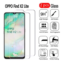 2-1Pcs Screen Galss For OPPO Find X2 Lite Phone Protector Cover For Find X 2 Lite CPH2005 Galss 9H 2.5D Proof Protective Film