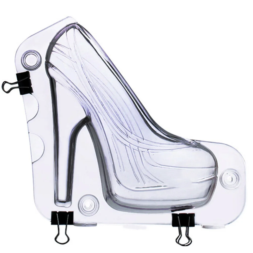 

3D Cute Cake Maker Mold Woman High Heel Shoe Jelly Cookies Chocolate Molds Durable Gadgets DIY Cake Mould Kitchen Tools