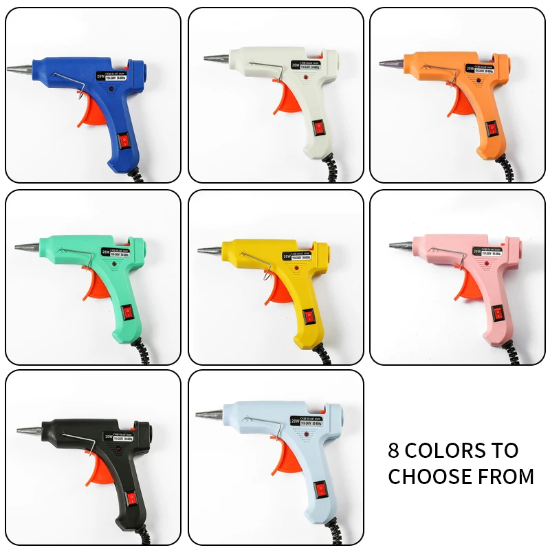 

Hot Glue Industrial Mini Guns Thermo Electric Heat Temperature Tool Protable Repair Heat Tools EU Plug