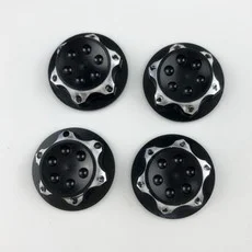 Алюминиевая крышка ступицы колеса 4 шт. пылезащитная 17 мм шестигранная гайка