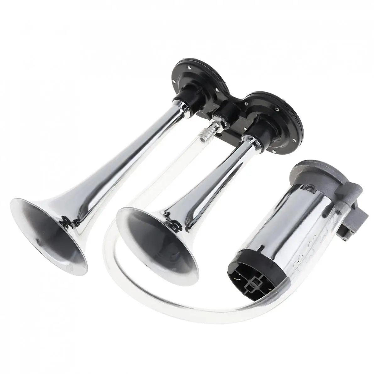 Сверхгромкий двухцветный пневматический гудок 12 В 178дб сверхмощный компрессор