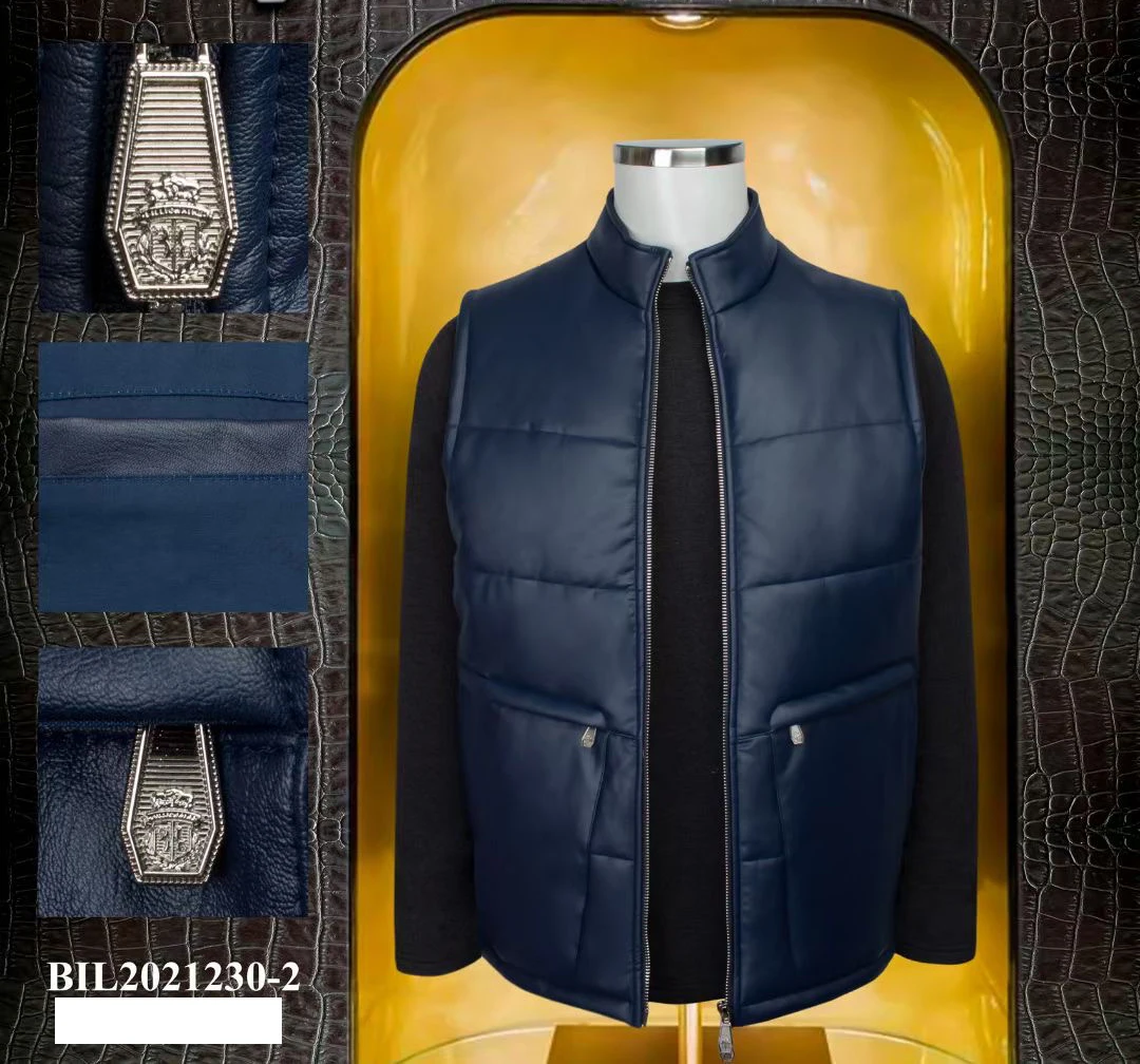 

Жилет Бильярд из крокодиловой кожи, новинка 2021, зимнее плотное теплое модное повседневное пальто на молнии с геометрической вышивкой, Европ...